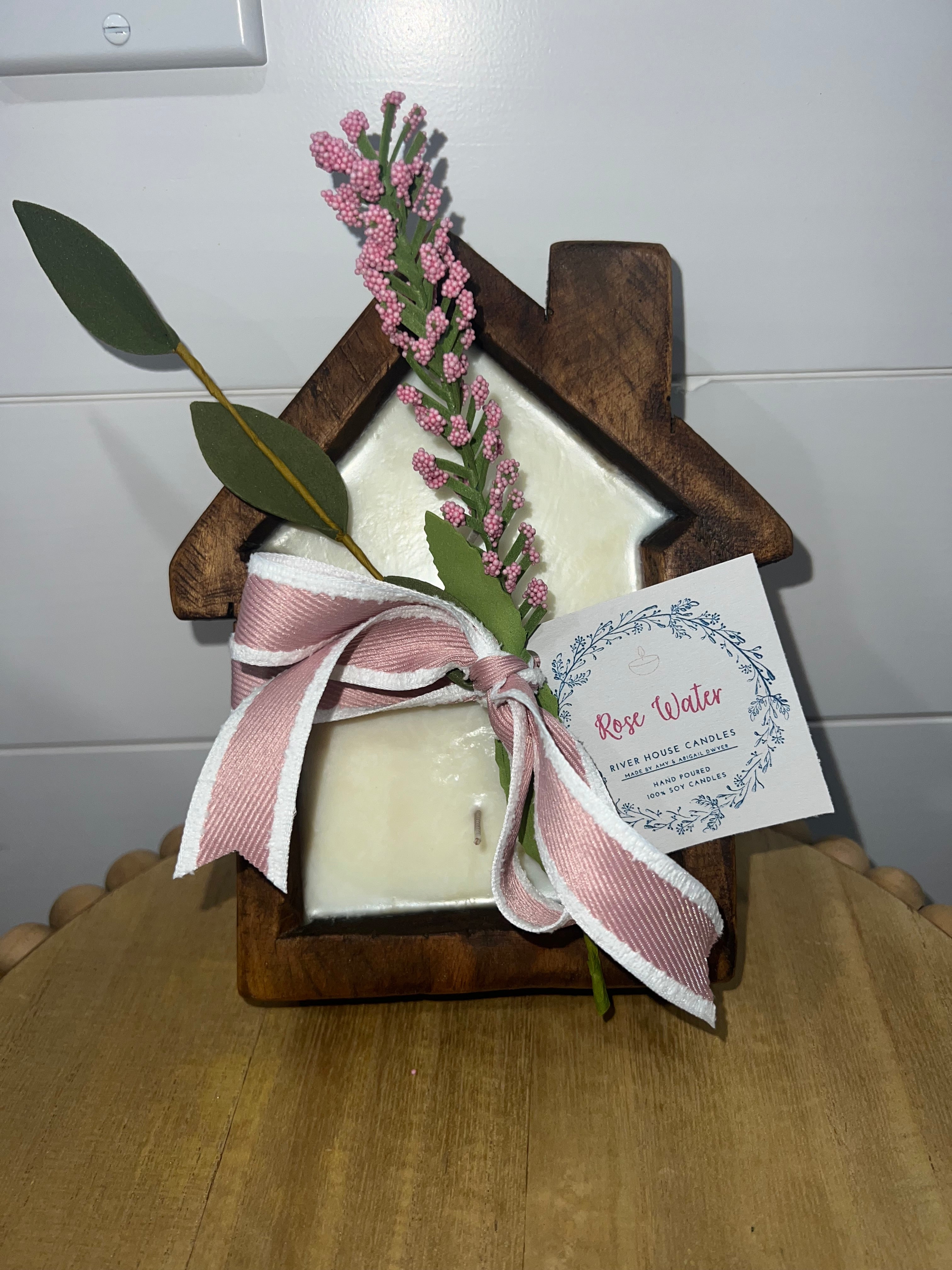 House Dough Bowl Candle