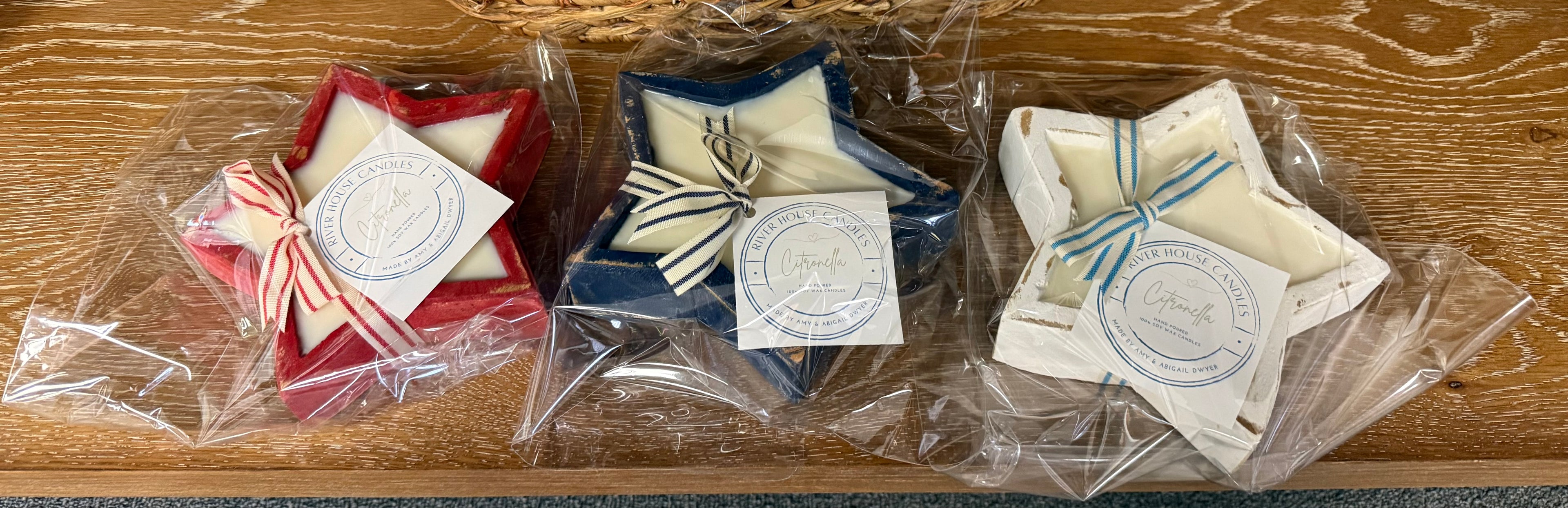 Star Dough Bowl Candle